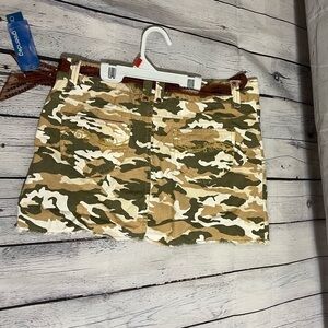 Greendog's Girls' Size 16 Army Fatigue Skorts NWT